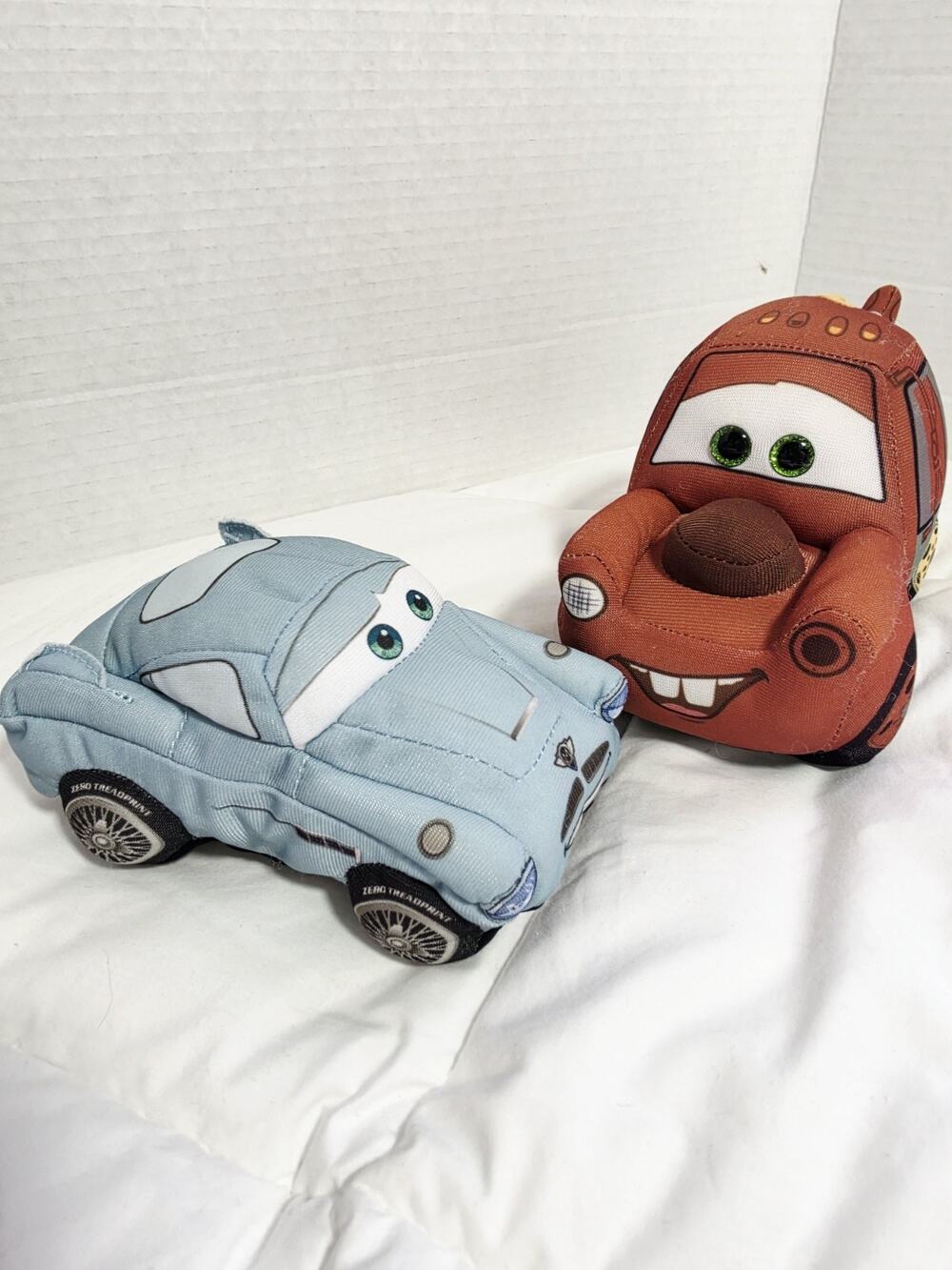 Disney Pixar Cars Finn McMissile 2011 & Mater Bundle Retired Discontinued Ty